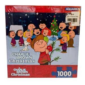 Aquarius A Charlie Brown Christmas 1000 Piece Jigsaw Puzzle Peanuts NEW SEALED